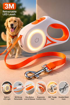 PETORO™ LED Retractable Dog Leash