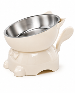PETORO™ Raised Cat Food & Water Bowl