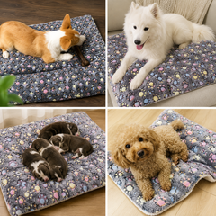 PETORO™ Ultra-Soft Flannel Pet Blanket Bed