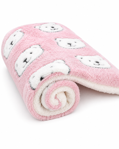 PETORO™ Ultra-Soft Flannel Pet Blanket Bed