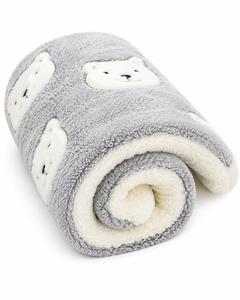 PETORO™ Ultra-Soft Flannel Pet Blanket Bed